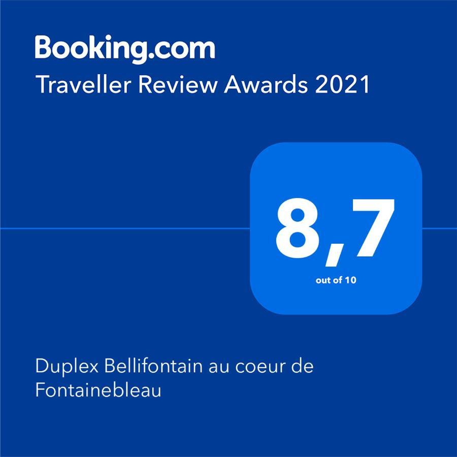 Apartmán Duplex Bellifontain Au Coeur De Fontainebleau Exteriér fotografie